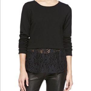 Theory Lace Layered Top